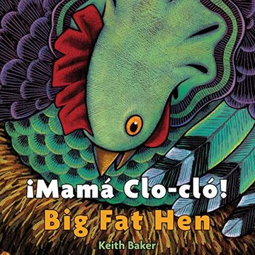 portada La gallina grande/Big Fat Hen bilingual board book (Spanish and English Edition)