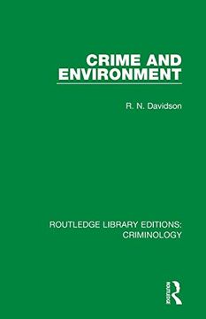 portada Crime and Environment (Routledge Library Editions: Criminology) (en Inglés)