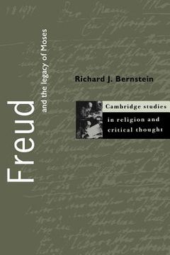 portada Freud and the Legacy of Moses Paperback (Cambridge Studies in Religion and Critical Thought) 