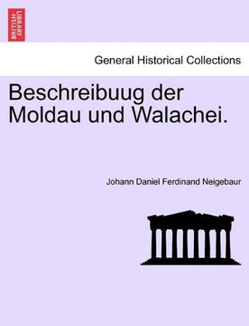portada Beschreibuug der Moldau und Walachei. (German Edition)