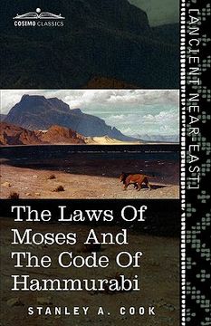 portada the laws of moses and the code of hammurabi (en Inglés)