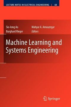 portada machine learning and systems engineering