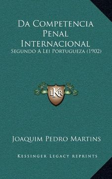 portada Da Competencia Penal Internacional (in Portuguese)
