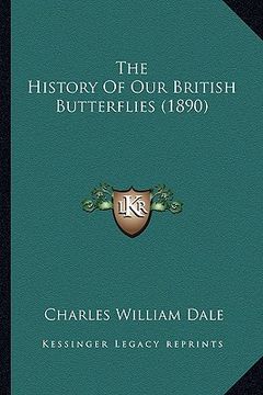 portada the history of our british butterflies (1890) (in English)