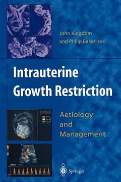 portada intrauterine growth restriction: aetiology and management (en Inglés)