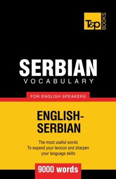 portada Serbian vocabulary for English speakers - 9000 words