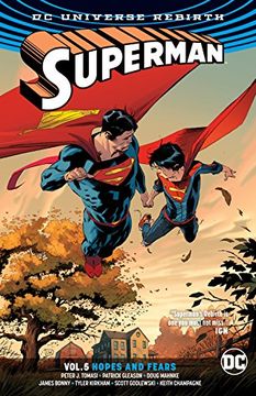 portada Superman Vol. 5: Hopes and Fears (Rebirth) (Superman: Dc Universe Rebirth) (en Inglés)