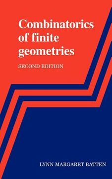 portada Combinatorics of Finite Geometries (in English)