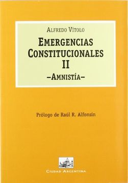 portada Emergencias Constitucionales ii. Amnistía