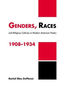 portada Genders, Races, and Religious Cultures in Modern American Poetry, 1908-1934 Hardback (Cambridge Studies in American Literature and Culture) (en Inglés)