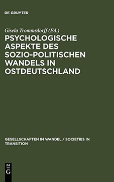 portada Psychologische Aspekte des Sozio-Politischen Wandels in Ostdeutschland (Gesellschaften im Wandel (en Alemán)