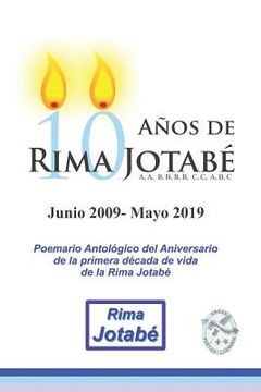 portada 10 Años de Rima Jotabé