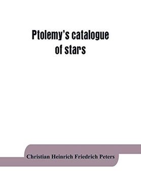 portada Ptolemy's Catalogue of Stars: A Revision of the Almagest (en Inglés)