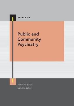 portada Public and Community Psychiatry (Primer on Series) (en Inglés)