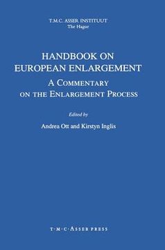 portada handbook on european enlargement: a commentary on the enlargement process (in English)