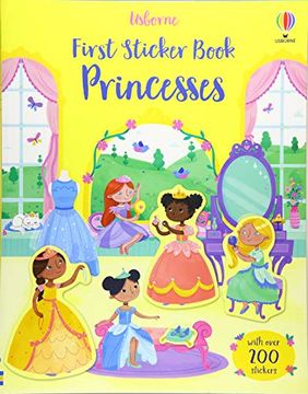 portada First Sticker Book Princesses (First Sticker Books Series) 