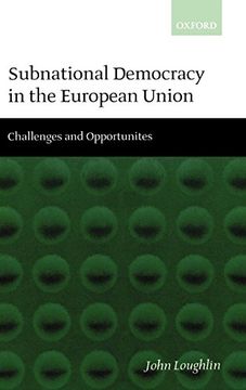 portada Subnational Democracy in the European Union ' Challenges and Opportunities ' (en Inglés)