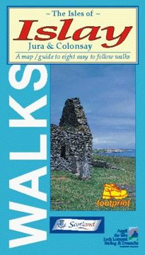 portada Isles of Islay, Jura and Colonsay: Map/guide to Eight Easy to Follow Walks (Footprint Walks S.) (in English)