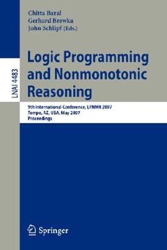 portada logic programming and nonmonotonic reasoning: 8th international conference, lpnmr 2005, diamante, italy, september 5-8, 2005, proceedings (en Inglés)
