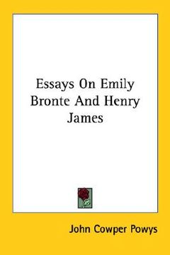 portada essays on emily bronte and henry james (in English)