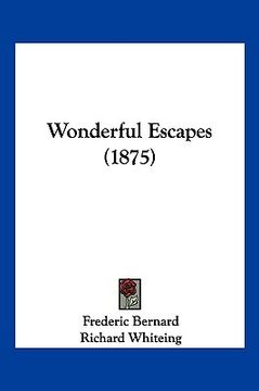 portada wonderful escapes (1875)