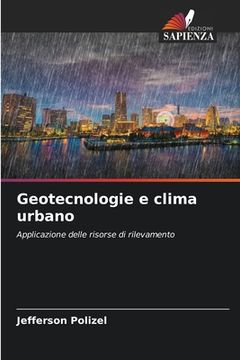 portada Geotecnologie e clima urbano (in Italian)