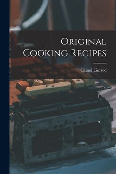 portada Original Cooking Recipes (in English)