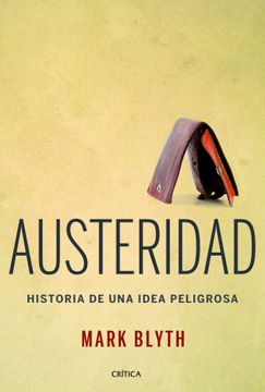 portada Austeridad (Letras de Crítica) (in Spanish)