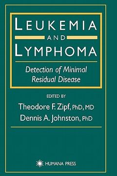 portada leukemia and lymphoma: detection of minimal residual disease (in English)