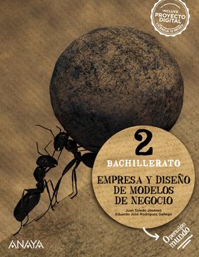 portada Empresa y Diseño de Modelos de Negocio 2º Bachillerato Operacion Mundo (in Spanish)