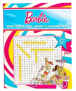 Barbie Word Search, Quips, Quotes, and Coloring Book (Coloring Book & Word Search) (en Inglés)