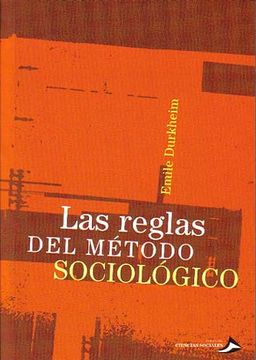 portada REGLAS DEL METODO SOCIOLOGICO, LAS. NUEVA EDICION