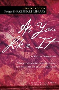 portada As you Like it (Folger Shakespeare Library) 