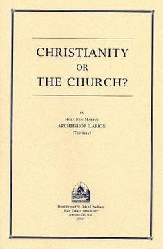 portada christianity or the church? (en Inglés)