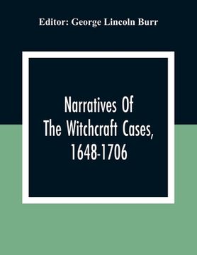 portada Narratives Of The Witchcraft Cases, 1648-1706 (en Inglés)