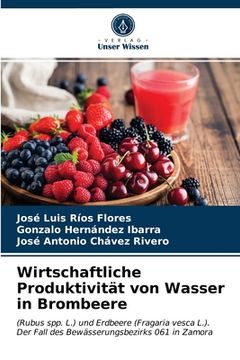portada Wirtschaftliche Produktivität von Wasser in Brombeere (en Alemán)