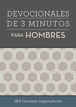 portada Devocionales de 3 Minutos Para Hombres: 180 Lecturas Inspiradoras (in Spanish)