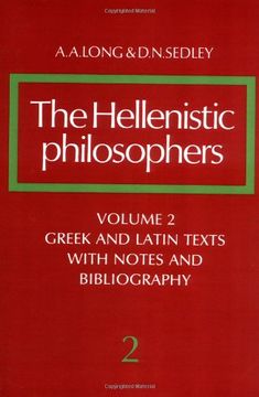 portada The Hellenistic Philosophers: Volume 2, Greek and Latin Texts With Notes and Bibliography Paperback: Greek and Latin Texts vol 2 (en Inglés)