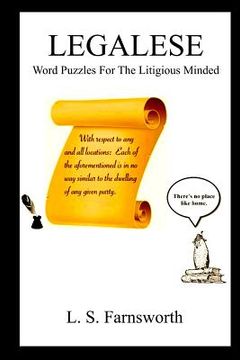 portada Legalese: Word Puzzles For The Litigious Minded