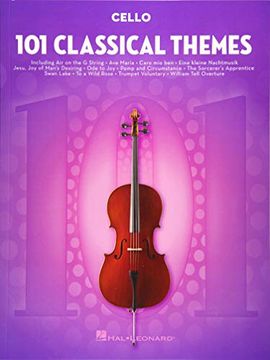 portada 101 Classical Themes for Cello (en Inglés)
