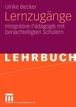 portada Lernzugänge: Integrative Pädagogik mit benachteiligten Schülern (in German)