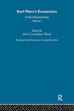 portada Karl Marx's Economics: Critical Assessments i (Critical Assessments of Leading Economists) (en Inglés)