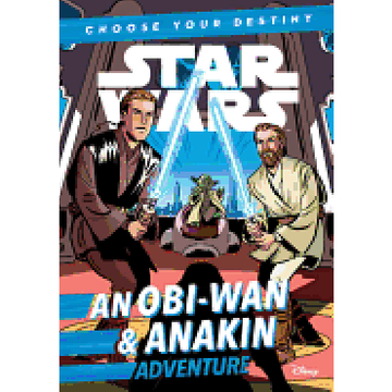 portada Star Wars an Obi-Wan & Anakin Adventure: A Choose Your Destiny Chapter Book (en Inglés)