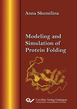portada Modeling and Simulation of Protein Folding (en Inglés)