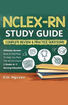 portada NCLEX-RN Study Guide Practice Questions & Vocabulary Edition 2 Books In 1! Complete Review & Practice Questions (in English)