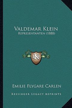 portada valdemar klein: representanten (1888) (en Inglés)