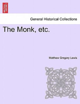 portada the monk, etc. (in English)