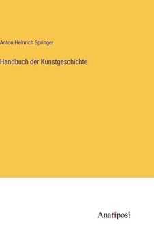 portada Handbuch der Kunstgeschichte (in German)