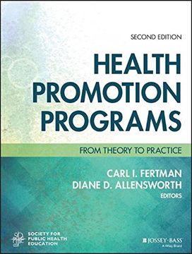 portada Health Promotion Programs: From Theory to Practice (Jossey-Bass Public Health)