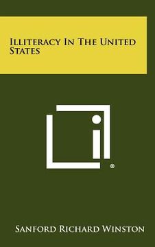 portada illiteracy in the united states (en Inglés)